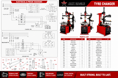 JAX EAGLE 996 Heavy-Duty Tire Changer