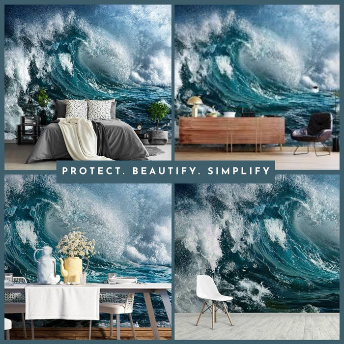 4/8FT 3D PVC Marble Wall Panels - BLD-1351