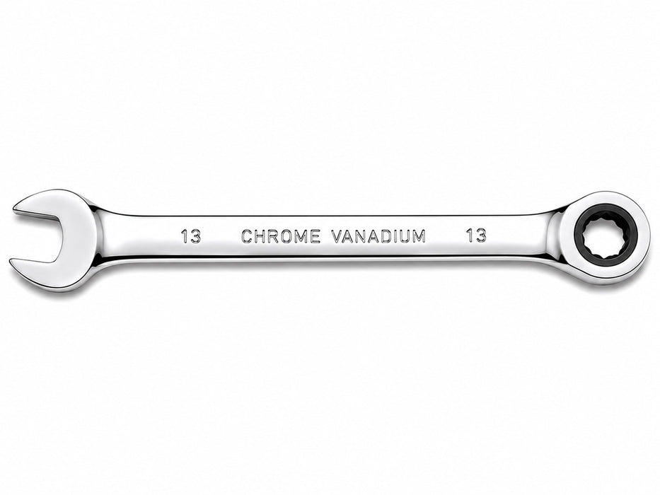 13mm Metric CRV Hand Tool Ratcheting Chrome Vanadium Combination Wrench