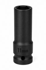 11mm 1/2" Drive Deep Impact Socket – 6-Point CR-MO Steel