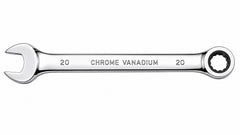 20mm Ratcheting Chrome Vanadium Combination Wrench CRV Metric Hand Tool