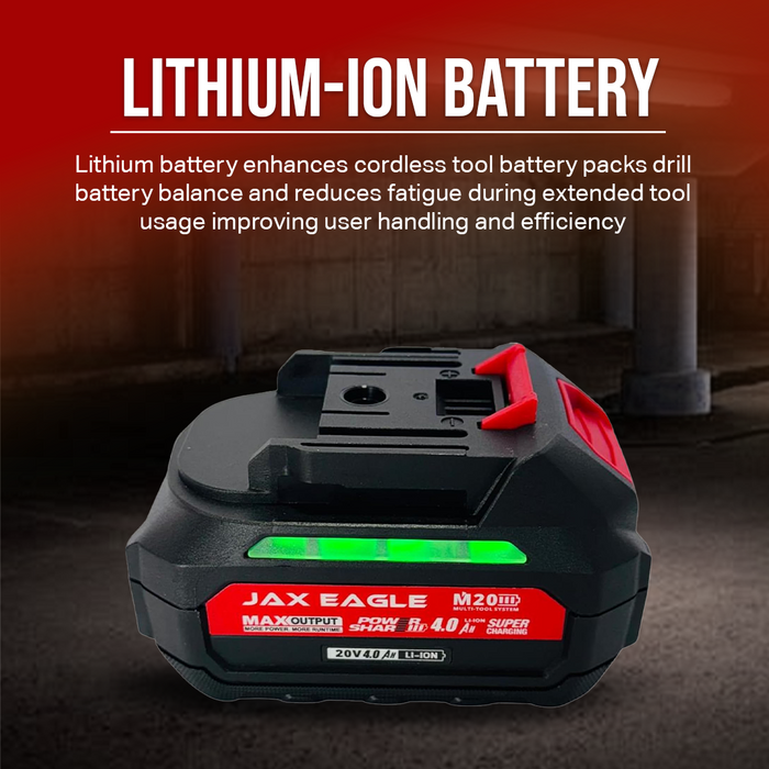 MT1840 20V 4.0Ah Lithium-Ion Battery Pack