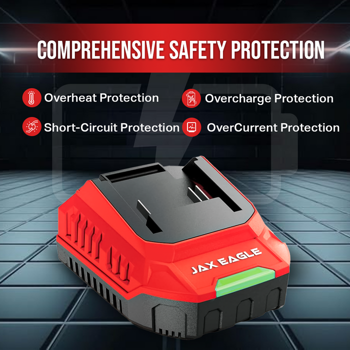 MC20 20V 2.0A Fast Charger for Lithium-Ion Battery Packs