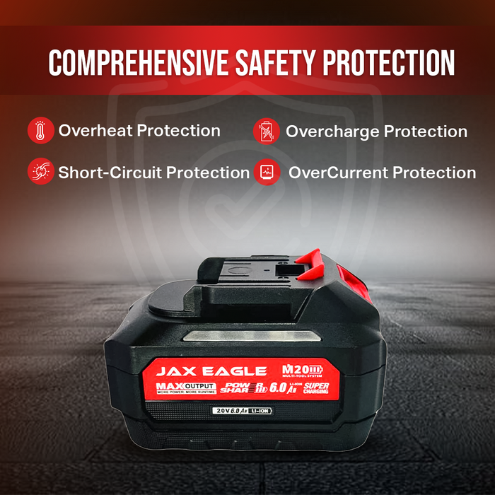 MT1860 20V 6.0Ah Lithium-Ion Battery Pack