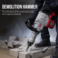 DH6501CP Jack Hammer Concrete Breaker | 1600W Heavy-Duty Demolition Hammer