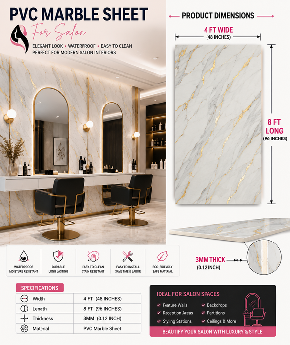 4 FT × 8 FT Wood Grain PVC Wall Panel – DY2435