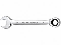 19mm Metric CRV Hand Tool Ratcheting Chrome Vanadium Combination Wrench