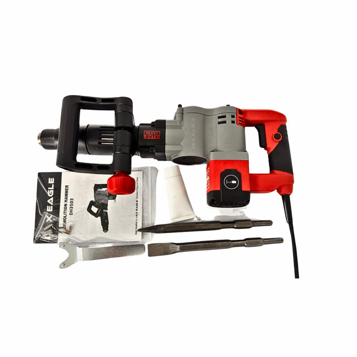 Demolition Hammer DH3503 – Heavy - Duty Jackhammer for Concrete Breaking - Jax Eagle