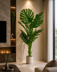 Realistic Artificial Plants For Home Decor Low Maintenance Indoor Greenery