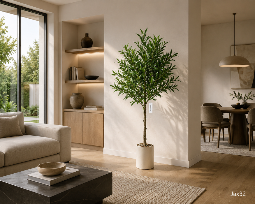 Realistic Artificial Plants For Home Decor Indoor Outdoor Silk Foliage