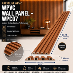 6 × 114.17 inches WPVC Wall Panel – WPC07